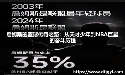 詹姆斯的篮球传奇之路：从天才少年到NBA巨星的奋斗历程